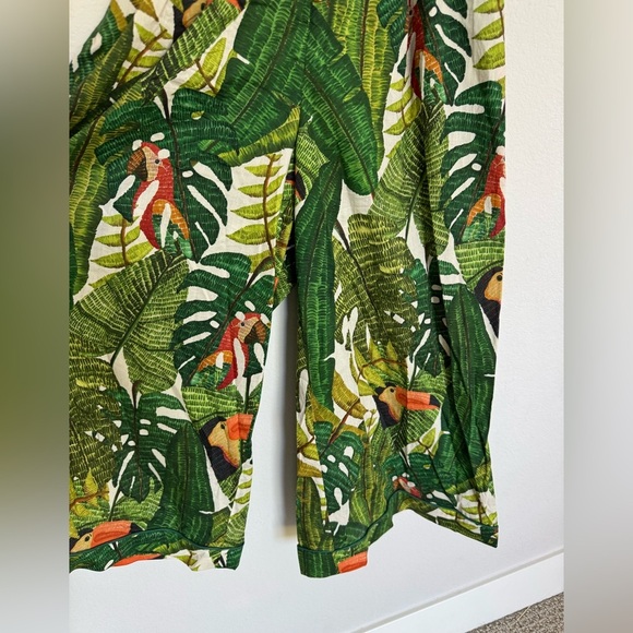 Farm Rio Paradise Forest Jumpsuit Size XS - Picture 8 of 10